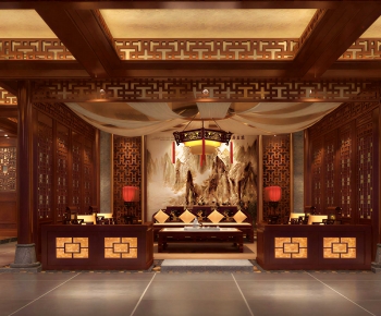 Chinese Style Lobby Hall-ID:834495079