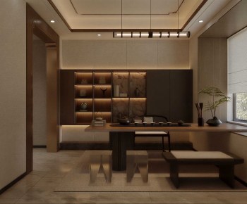 New Chinese Style Tea House-ID:705557118