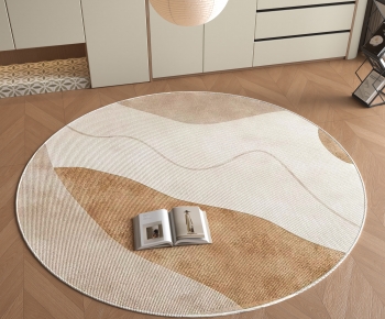Modern Circular Carpet-ID:310637007