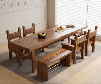 Modern Dining Table And Chairs-ID:971725949