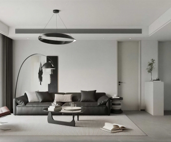 Modern A Living Room-ID:283330924