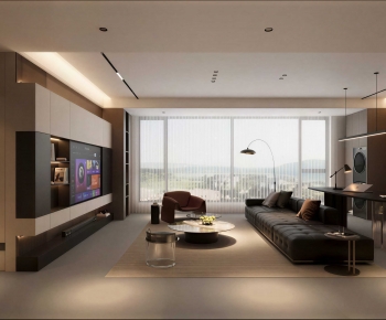 Modern A Living Room-ID:253781086