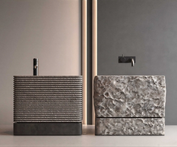 Wabi-sabi Style Bathroom Cabinet-ID:215003977