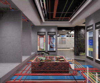 Modern Exhibition Hall-ID:359659292