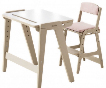 Modern Computer Desk And Chair-ID:647639999