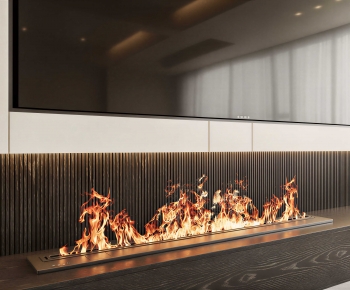 Modern Electronic Fireplace-ID:742800953