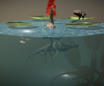 Modern Aquatic Animals-ID:628607035