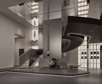 Modern Stairwell-ID:581574929