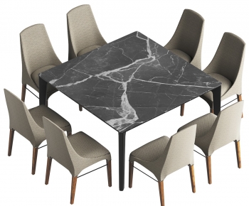 Modern Dining Table And Chairs-ID:257653957