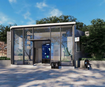 Modern Public Building-ID:512142909