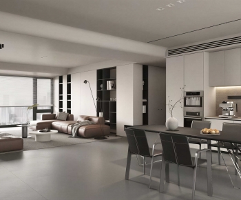 Modern A Living Room-ID:802958019