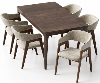 Modern Dining Table And Chairs-ID:950917017