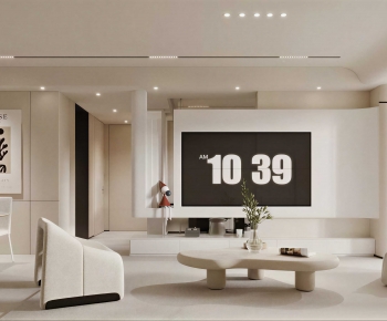 Modern A Living Room-ID:855429898