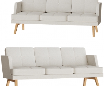 Modern Three-seat Sofa-ID:504826078