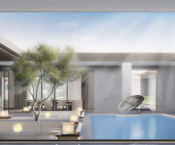 Modern Courtyard/landscape-ID:471462019