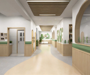 Modern Children's Kindergarten-ID:393012059