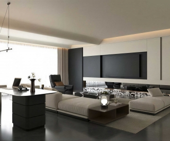 Modern A Living Room-ID:303720956