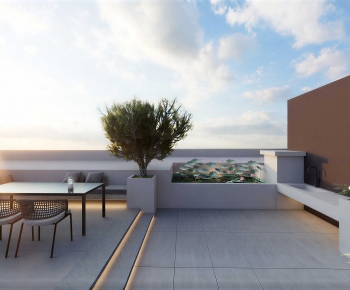 Modern Terrace-ID:424761066