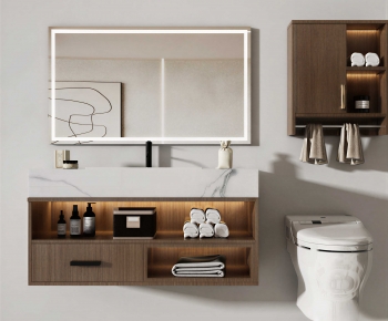 Modern Bathroom Cabinet-ID:775771176