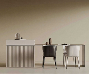Modern Dining Table And Chairs-ID:659585957