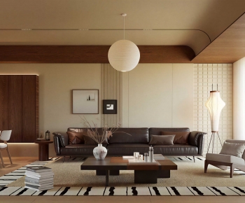 Modern A Living Room-ID:737512111