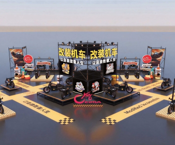 Industrial Style Exhibition Hall-ID:628640779