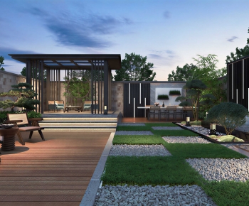 Modern Courtyard/landscape-ID:389298925