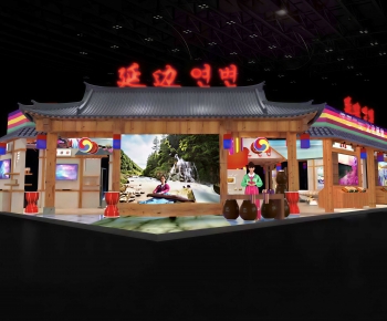 New Chinese Style Exhibition Hall-ID:115688098