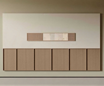 New Chinese Style TV Wall-ID:150532963