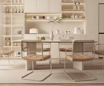 Modern Dining Table And Chairs-ID:348386058