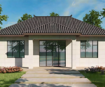 New Chinese Style Detached Villa-ID:873785024