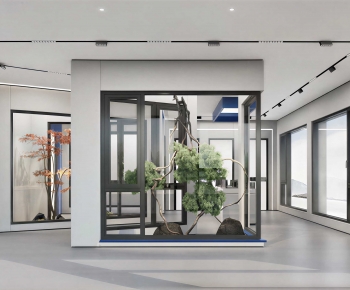 Modern Exhibition Hall-ID:365004066