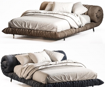 Modern Double Bed-ID:316617977