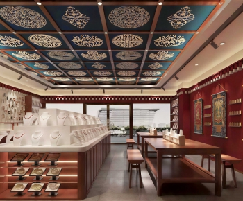 New Chinese Style Jewelry Store-ID:715032106