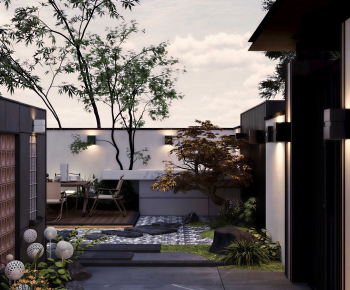 Modern Courtyard/landscape-ID:892942918