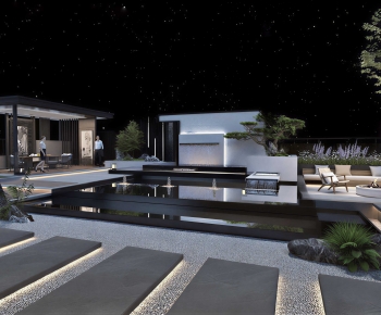 New Chinese Style Courtyard/landscape-ID:959980586