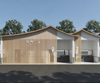 New Chinese Style Public Building-ID:538908001