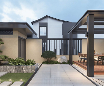 Modern Courtyard/landscape-ID:834871052