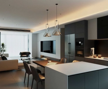 Modern Dining Room-ID:427805905