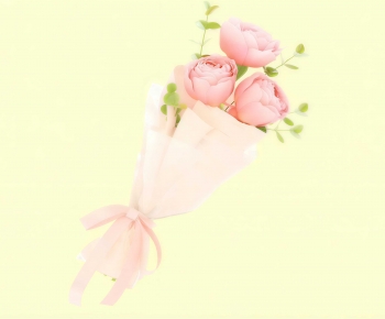 Modern Flowers And Grass-ID:498913059