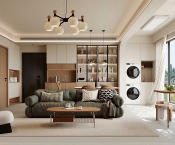 Modern A Living Room-ID:192291987