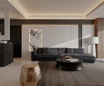 Modern A Living Room-ID:496361029