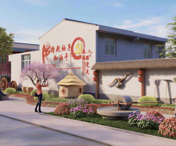 New Chinese Style Courtyard/landscape-ID:877966885