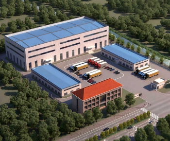 Modern Architectural Bird's-eye View Planning-ID:469912055