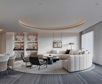 Modern A Living Room-ID:512156019