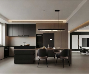 Modern Dining Room-ID:615282067