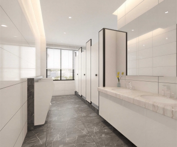 Modern Public Toilet-ID:614017016