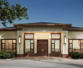 New Chinese Style Detached Villa-ID:686288124