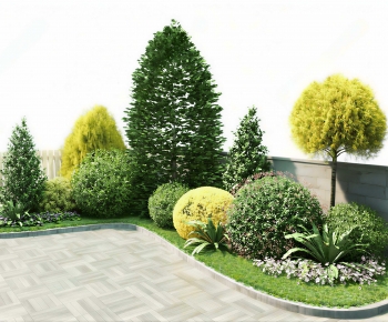 Modern Courtyard/landscape-ID:641117105