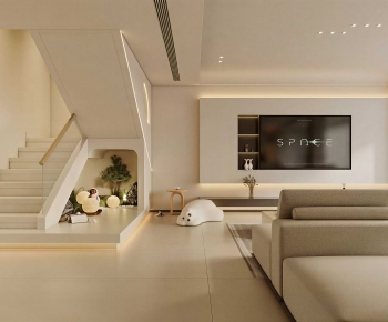 Modern A Living Room-ID:933792113